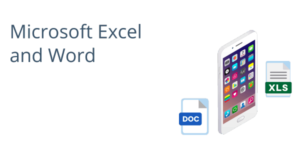 Microsoft Excel and Word